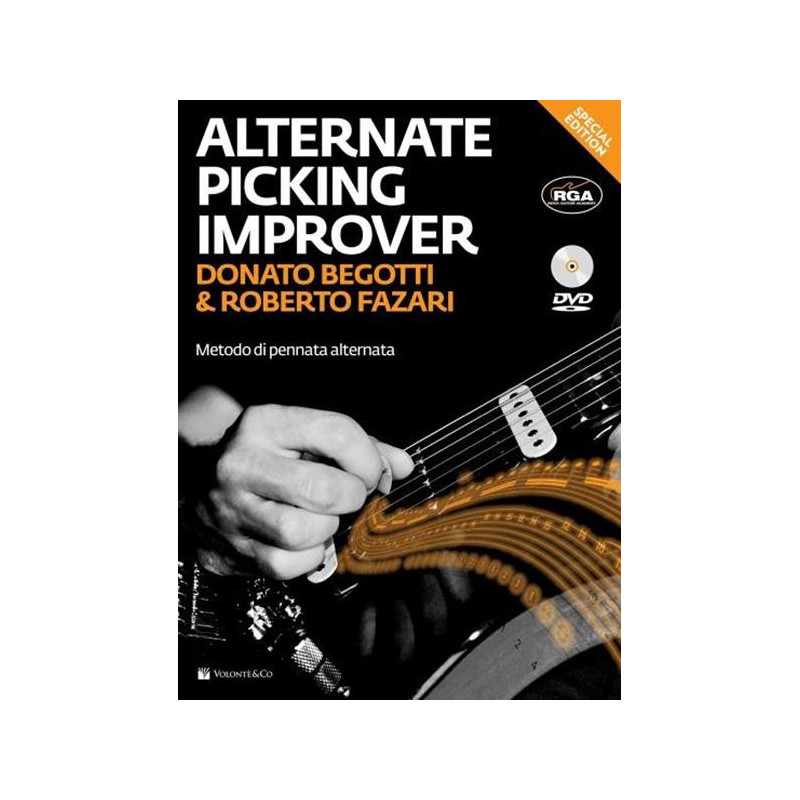 THE ALTERNATE PICKING IMPROVER + CD - D. BEGOTTI - R.FAZARI