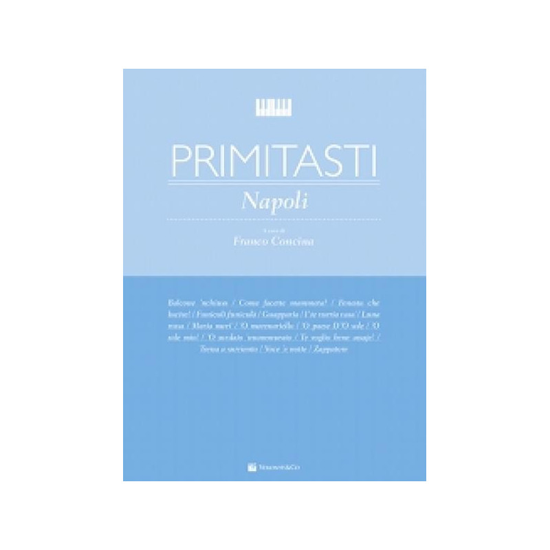 PRIMI TASTI - NAPOLI -  F. CONCINA - SPARTITI FACILI PER PIRINCIPIANTI