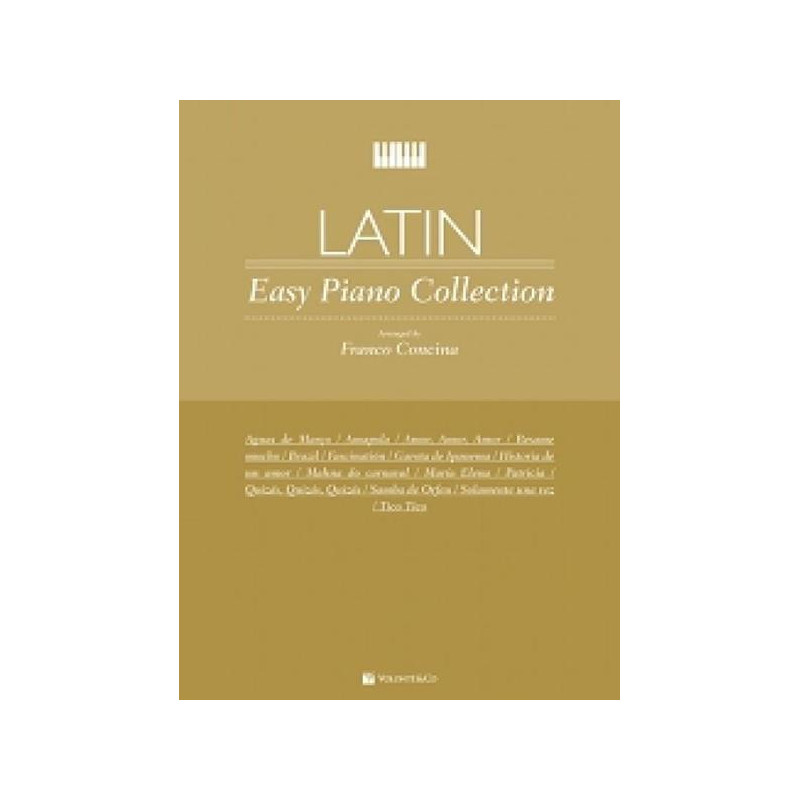 PRIMI TASTI - LATIN EASY PIANO COLLECTION -  F. CONCINA
