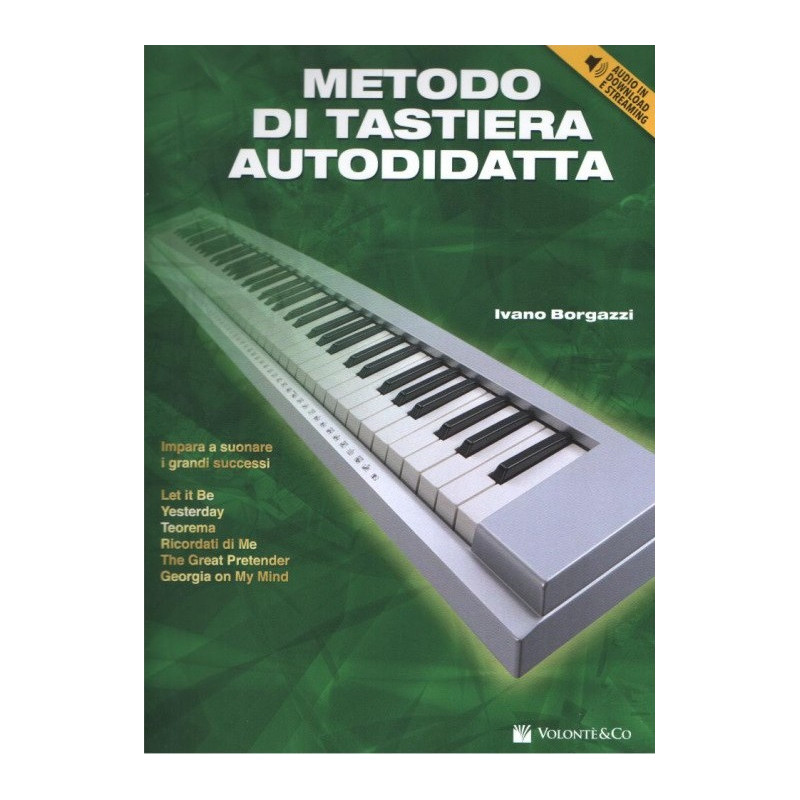 IVANO BORGAZZI - METODO DI TASTIERA AUTODIDATTA + audio download
