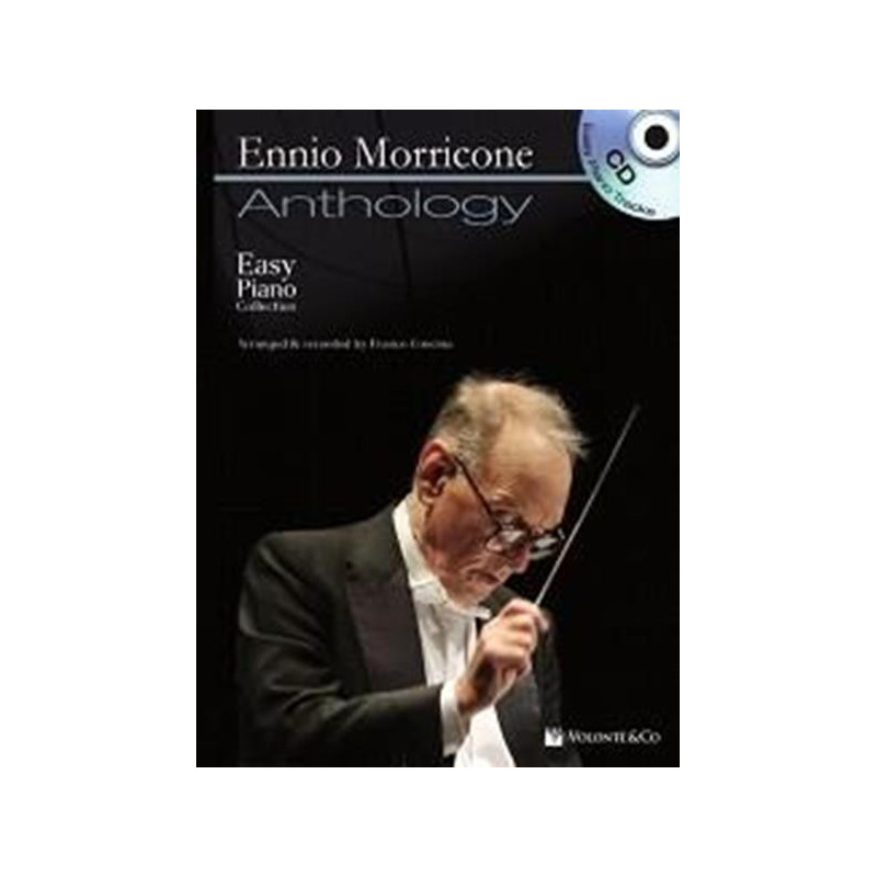 MORRICONE PIANO ANTHOLOGY + CD - EASY PIANO COLLECTION (CONCINA)
