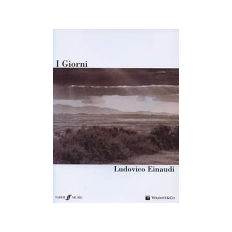 LUDOVICO EINAUDI  - I GIORNI - SPARTITI PER PIANOFORTE