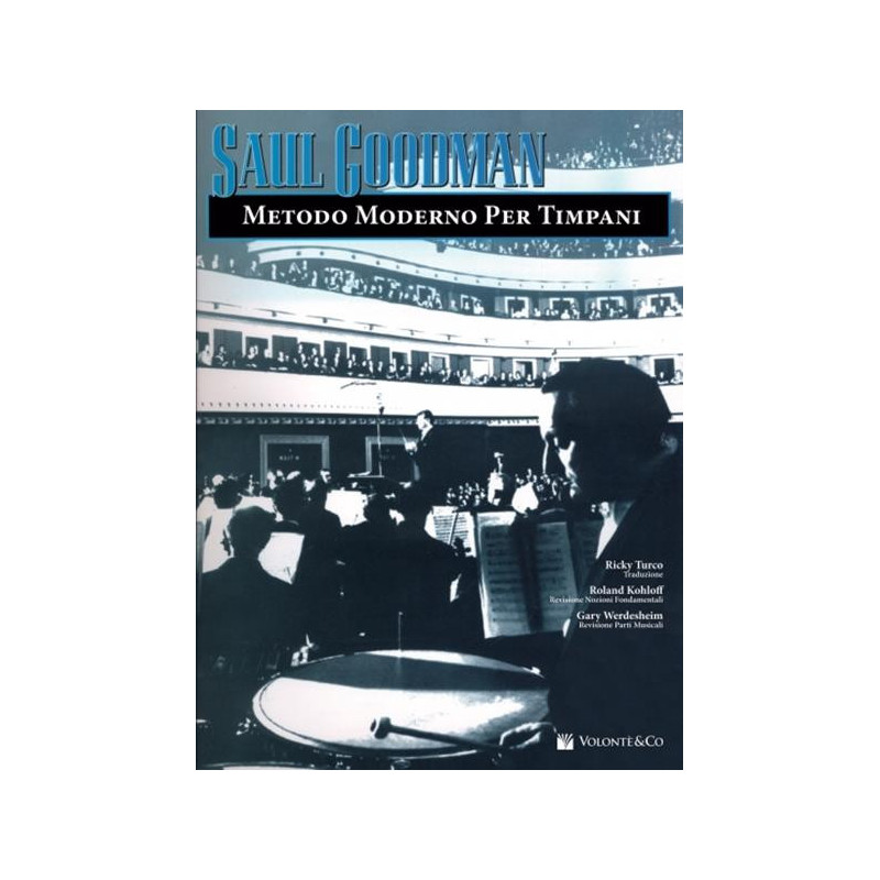 S. GOODMAN - METODO MODERNO PER TIMPANI