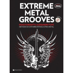 EXTREME METAL GROOVES + CD - METODO PER CHITARRA METAL - BEGOTTI, TUVO