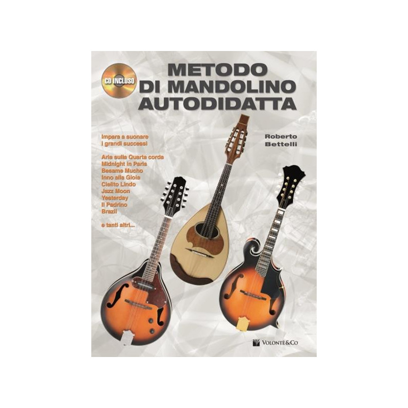 R. BETTELLI - METODO DI MANDOLINO AUTODIDATTA + CD