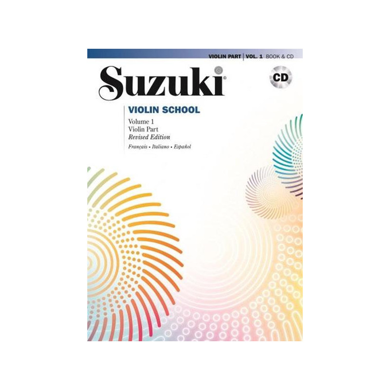 SUZUKI VIOLIN SCHOOL VOL. 1 + CD - SUZUKI METHOD