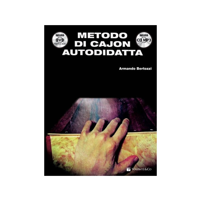 A. BERTOZZI - METODO DI CAJON AUTODIDATTA + CD MP3 + DVD