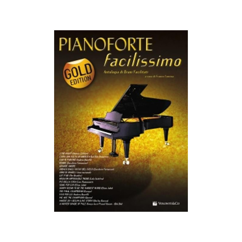 FRANCO CONCINA - PIANOFORTE FACILISSIMO GOLD - SPARTITI