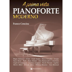 PIANOFORTE MODERNO A PRIMA VISTA VOL. 1 - F. CONCINA - SPARTITI