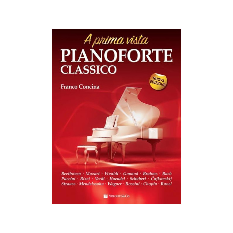 PIANOFORTE CLASSICO A PRIMA VISTA VOL. 1 - F. CONCINA - SPARTITI PER PIANOFORTE