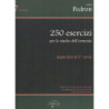 PEDRON - 250 ESERCIZI PER LO STUDIO DELL'ARMONIA