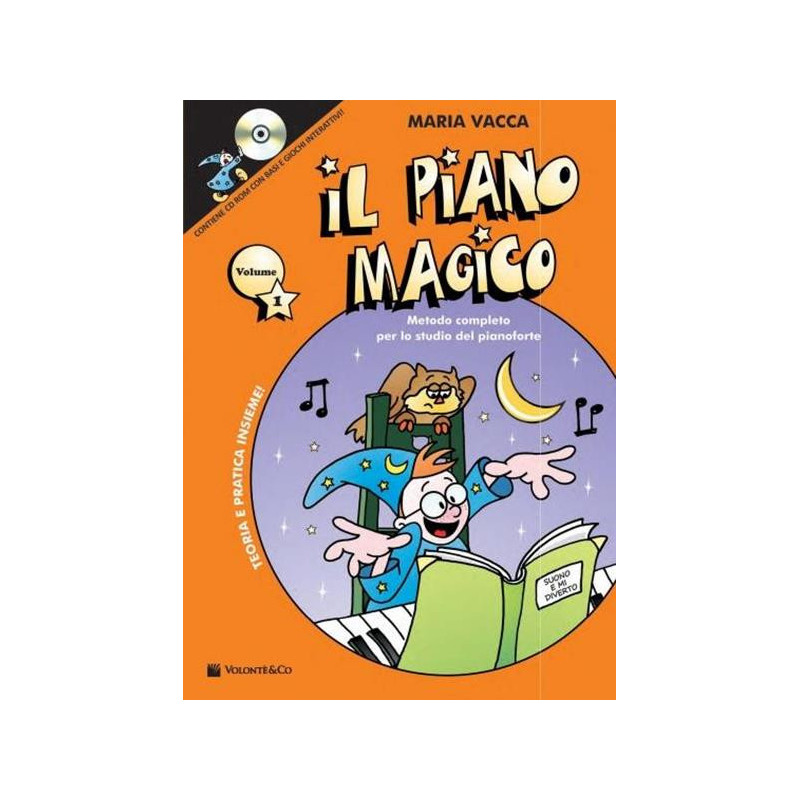 PIANO MAGICO V. 1 + CD - MARIA VACCA PIANOFORTE PER RAGAZZI