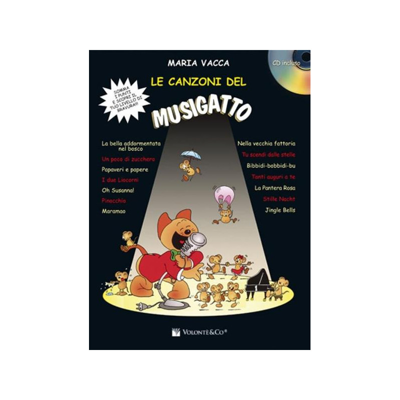 MARIA VACCA - LE CANZONI DEL MUSIGATTO V. 1 + CD