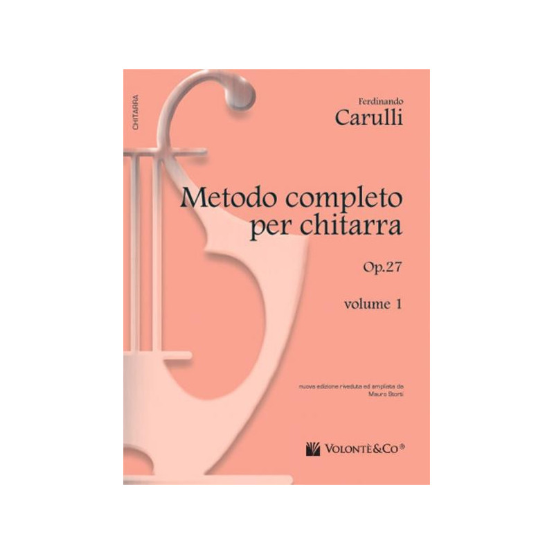F. CARULLI - METODO COMPLETO PER CHITARRA OP. 27 VOL. 1