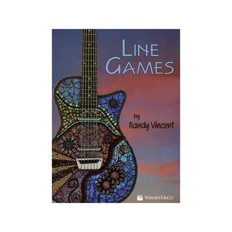 RANDY VINCENT - LINE GAMES - ED. ITALIANA - METODO PER CHITARRA