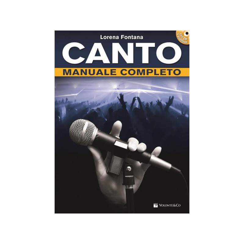 MANUALE COMPLETO DI CANTO + CD - L. FONTANA - LIBRO PER CANTANTI