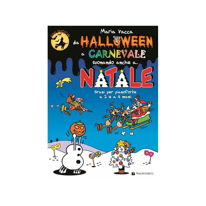 MARIA VACCA DA HALLOWEEN A CARNEVALE SUONANDO ANCHE A  SPARTITI