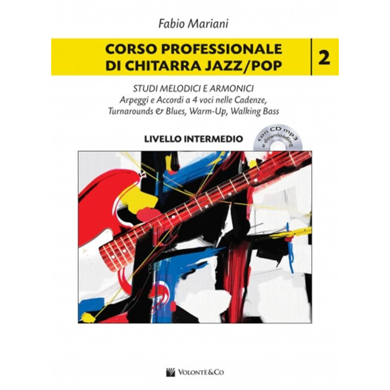 Corso Professionale Di Chitarra Jazz/Pop Vol. 2 + CD rom- Mariani - Chitarra