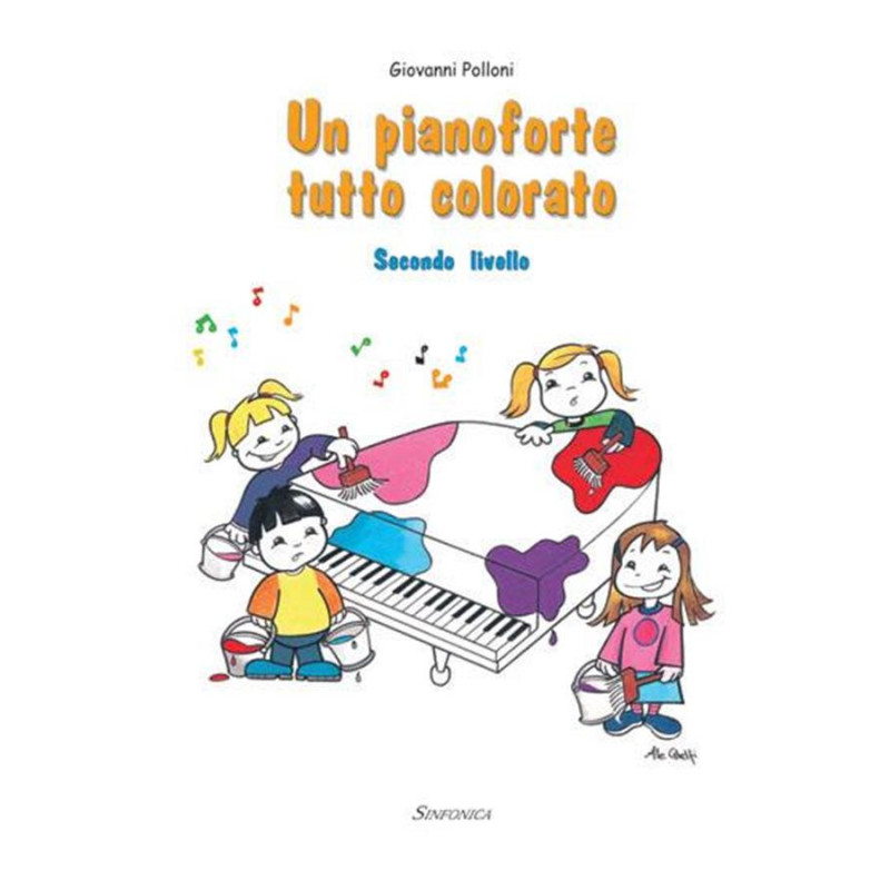 Pianoforte Tutto Colorato - Secondo livello - bambini - Giovanni Polloni