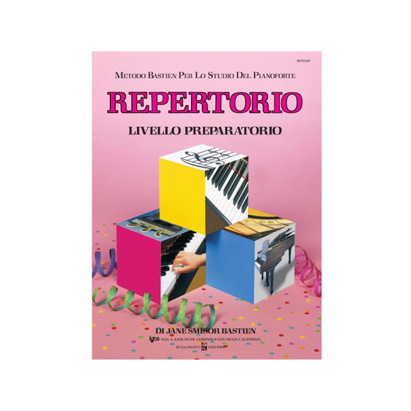 JAMES BASTIEN - REPERTORIO  LIVELLO PREPARATORIO  - LINGUA ITALIANA