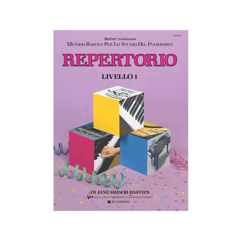 JAMES BASTIEN - REPERTORIO  LIVELLO 1  - LINGUA ITALIANA