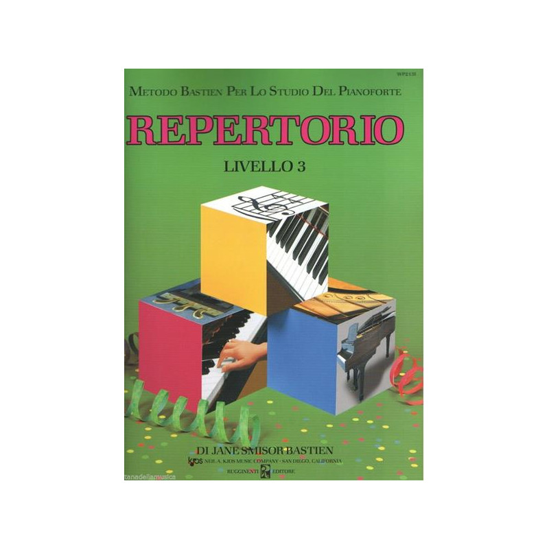 JAMES BASTIEN - REPERTORIO  LIVELLO 3  - LINGUA ITALIANA