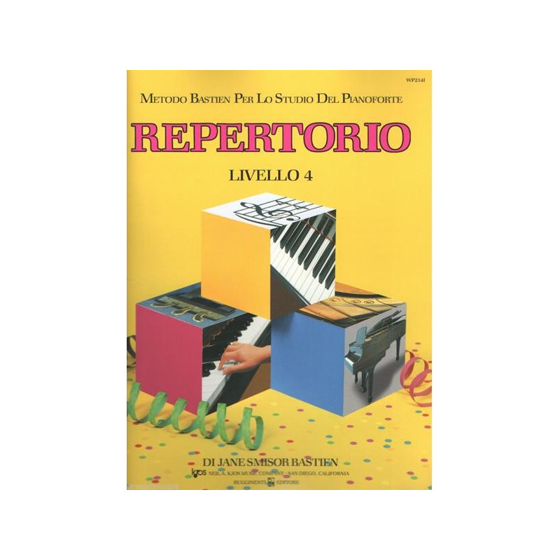 JAMES BASTIEN - REPERTORIO  LIVELLO 4  - LINGUA ITALIANA