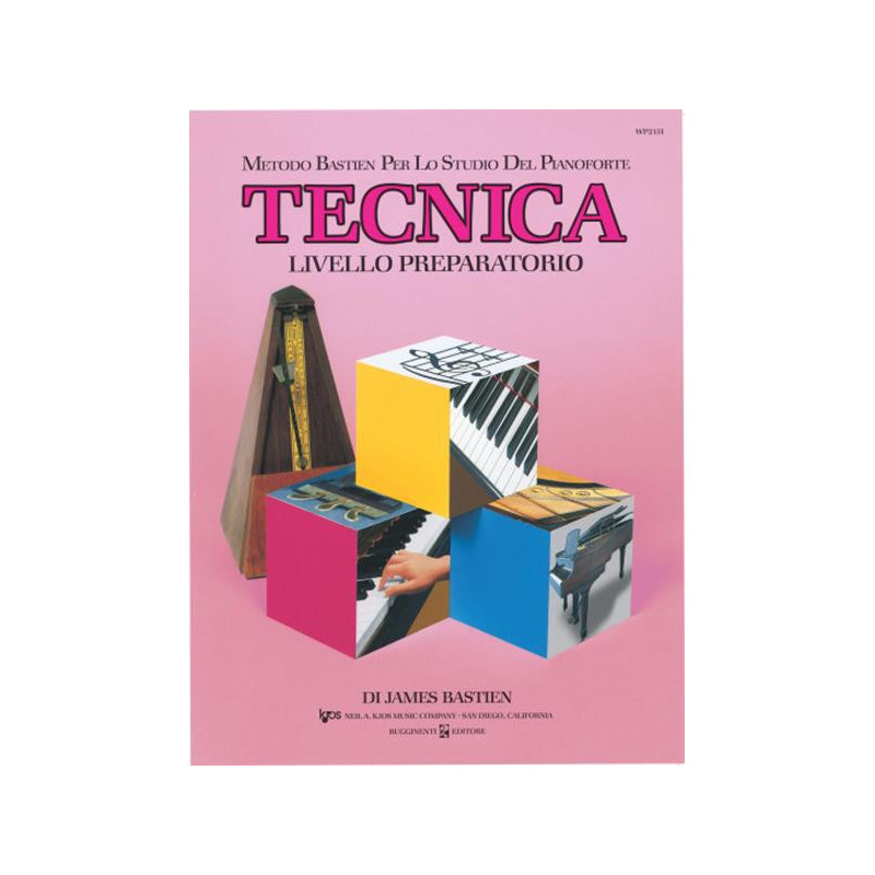 JAMES BASTIEN - TECNICA LIVELLO PREPARATORIO