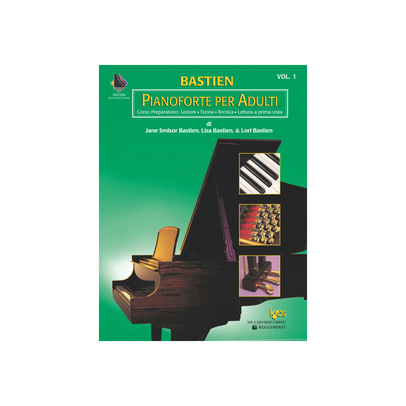 NUOVO CORSO DI PIANOFORTE PER ADULTI VOL.1 + 2 CD