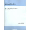 MENDELSSOHN BARTHOLDY FELIX - SCHERZO E CAPRICCIO - MANISCALCO