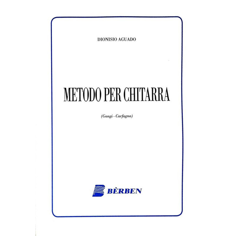 DIONISIO AGUADO - METODO PER CHITARRA