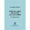 F. CHIERICI - PRONTUARIO DI TUTTI GLI ACCORDI PER BANJO TENORE
