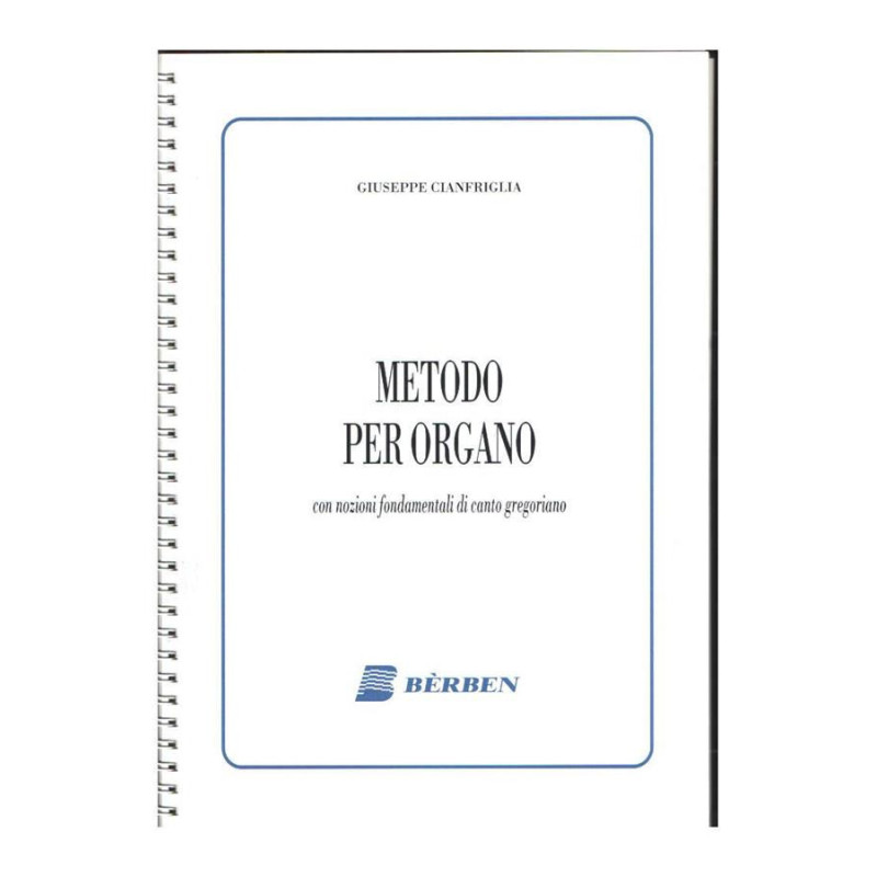 METODO PER ORGANO  - GIUSEPPE CIANFRIGLIA - ORGANO