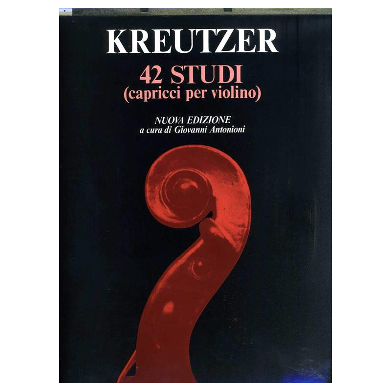 Quarantadue studi - capricci per violino - nuova edizione - Rodolphe Kreutzer