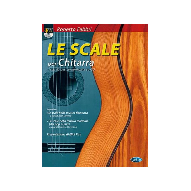 ROBERTO FABBRI - LE SCALE PER CHITARRA + CD