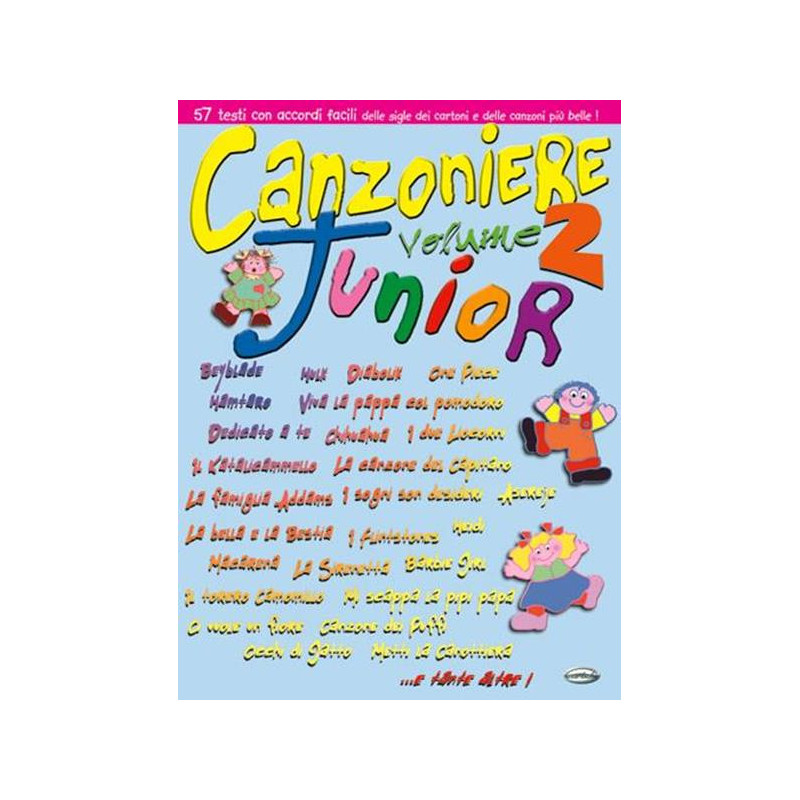 CANZONIERE JUNIOR V. 2  - TESTI CON ACCORDI IDEALI PER BAMBINI