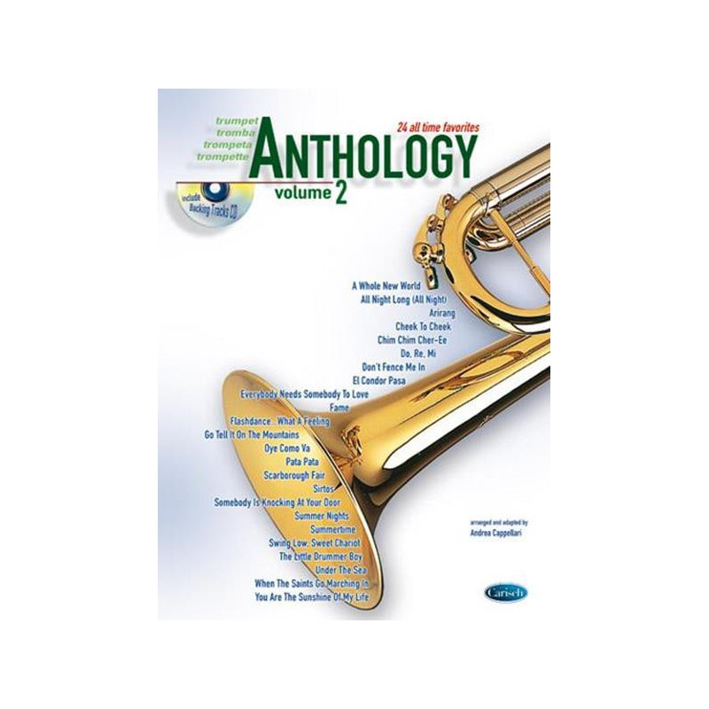 ANDREA CAPPELLARI  - ANTHOLOGY TRUMPET VOL. 2 + CD SPARTITI PER TROMBA