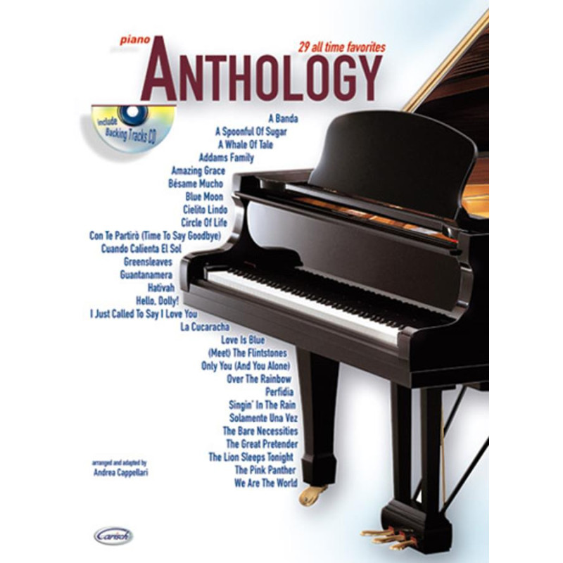ANDREA CAPPELLARI - ANTHOLOGY PIANO + CD