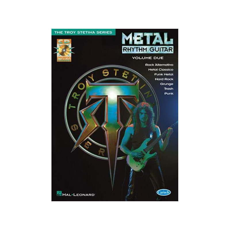 TROY STETINA - METAL RHYTHM GUITAR VOL. 2 + CD - IN ITALIANO