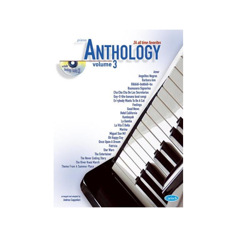 ANDREA CAPPELLARI - ANTHOLOGY PIANO VOL. 3 + CD