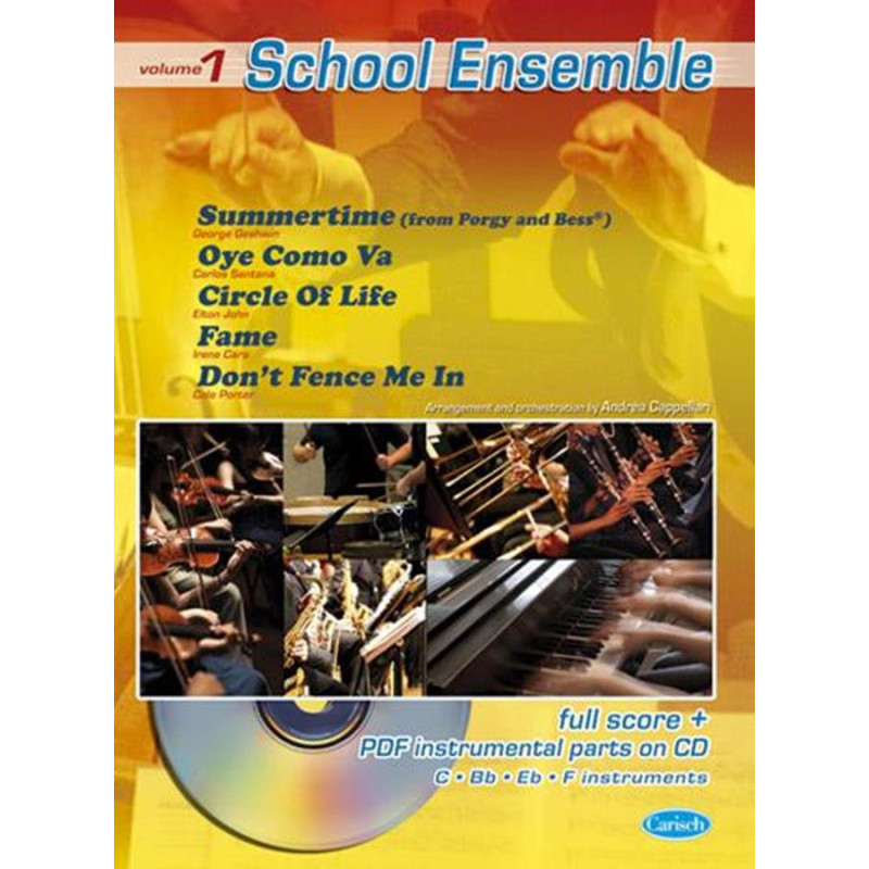 School Ensemble Volume 1 - Arrangement and orchestration by Andrea Cappellari