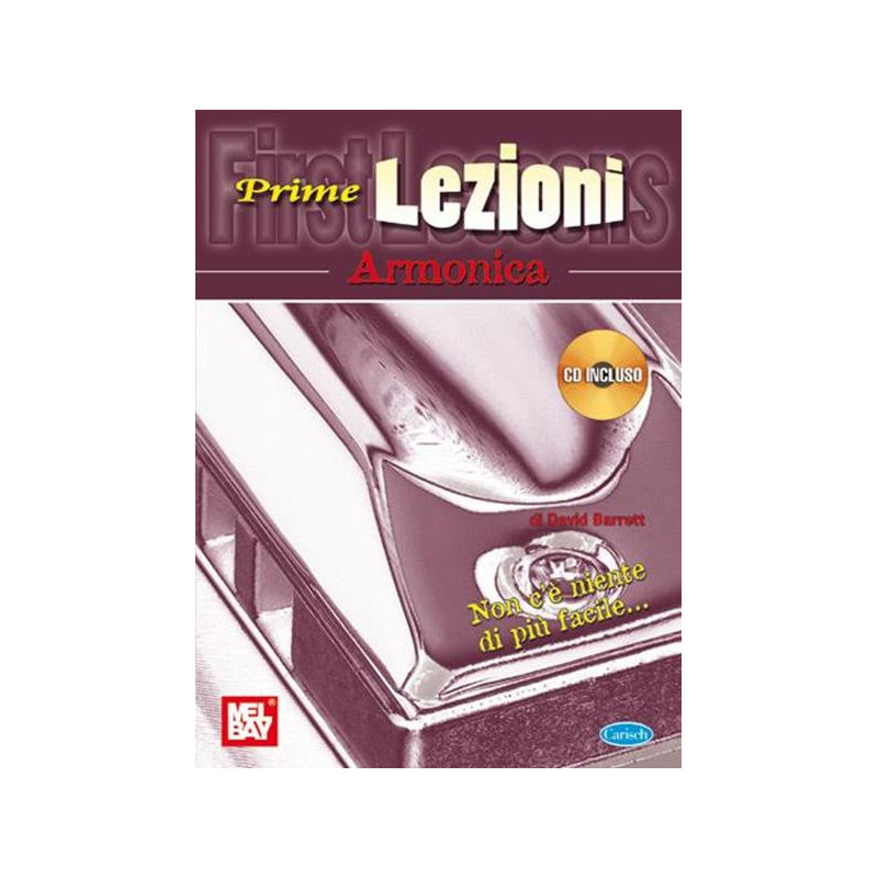 PRIME LEZIONI DI ARMONICA + CD - DAVID BARRET
