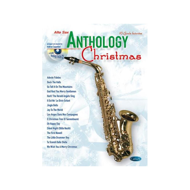 ANDREA CAPPELLARI  - ANTHOLOGY CHRISTMAS SAX ALTO + CD