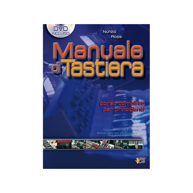 NUNZIO ROSSI - MANUALE DI TASTIERA + DVD