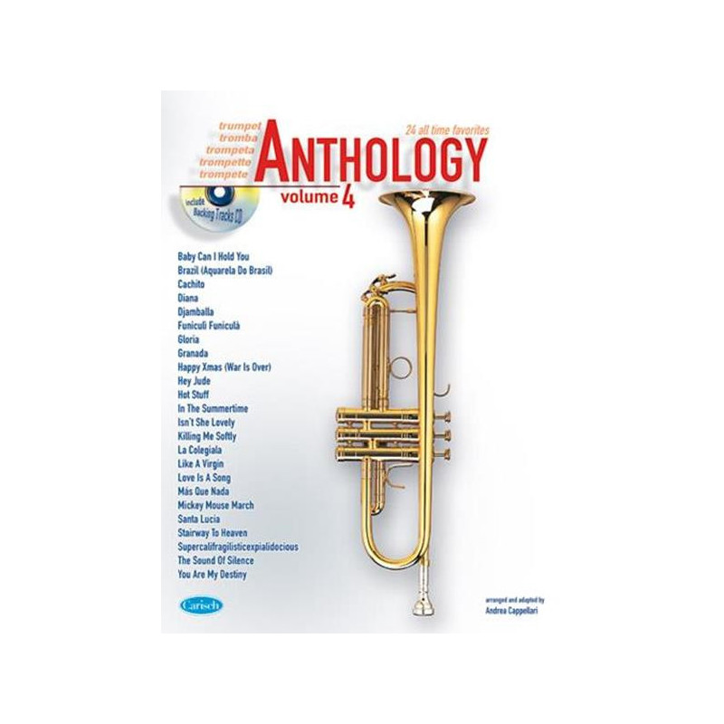 ANDREA CAPPELLARI  - ANTHOLOGY TRUMPET VOL. 4 + CD SPARTITI PER TROMBA