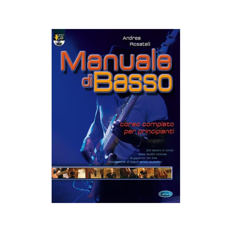 MANUALE DI BASSO VOL. 1 + DVD - ANDREA ROSATELLI