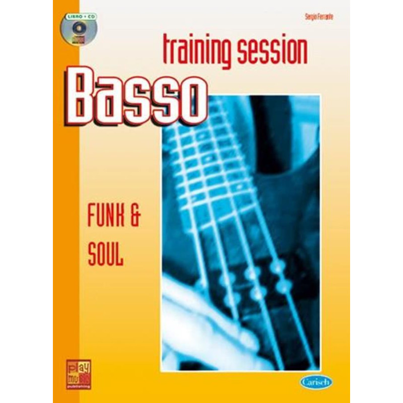 Training Session Basso: Funk & Soul + CD - Sergio Ferrante