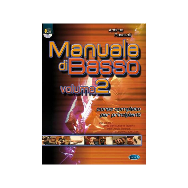 MANUALE DI BASSO VOL. 2 + DVD - ANDREA ROSATELLI