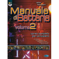 MANUALE DI BATTERIA V. 2 + DVD -  VALTER SACRIPANTI