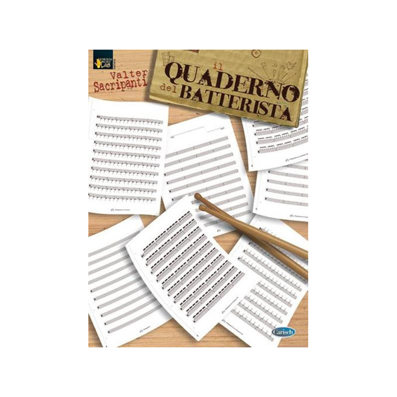 VALTER SACRIPANTI - IL QUADERNO DEL BATTERISTA